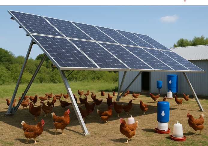 Agrivoltaics and livestock farming